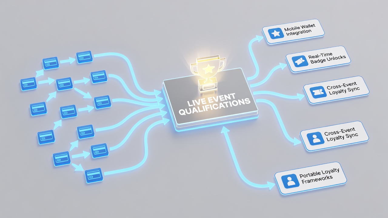 Illustration von Live-Event-Qualifikationen durch Transaktionswege in mobilen Systemen