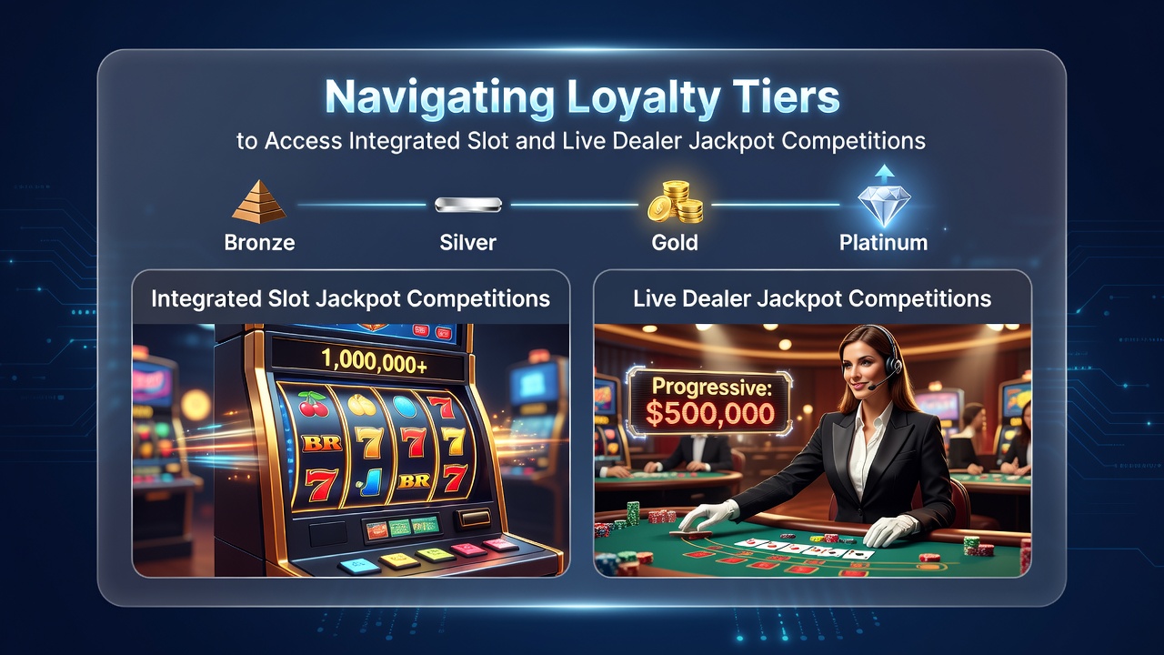 Darstellung hybrider Turniere mit Slot-Reels und Live-Dealer-Tischen